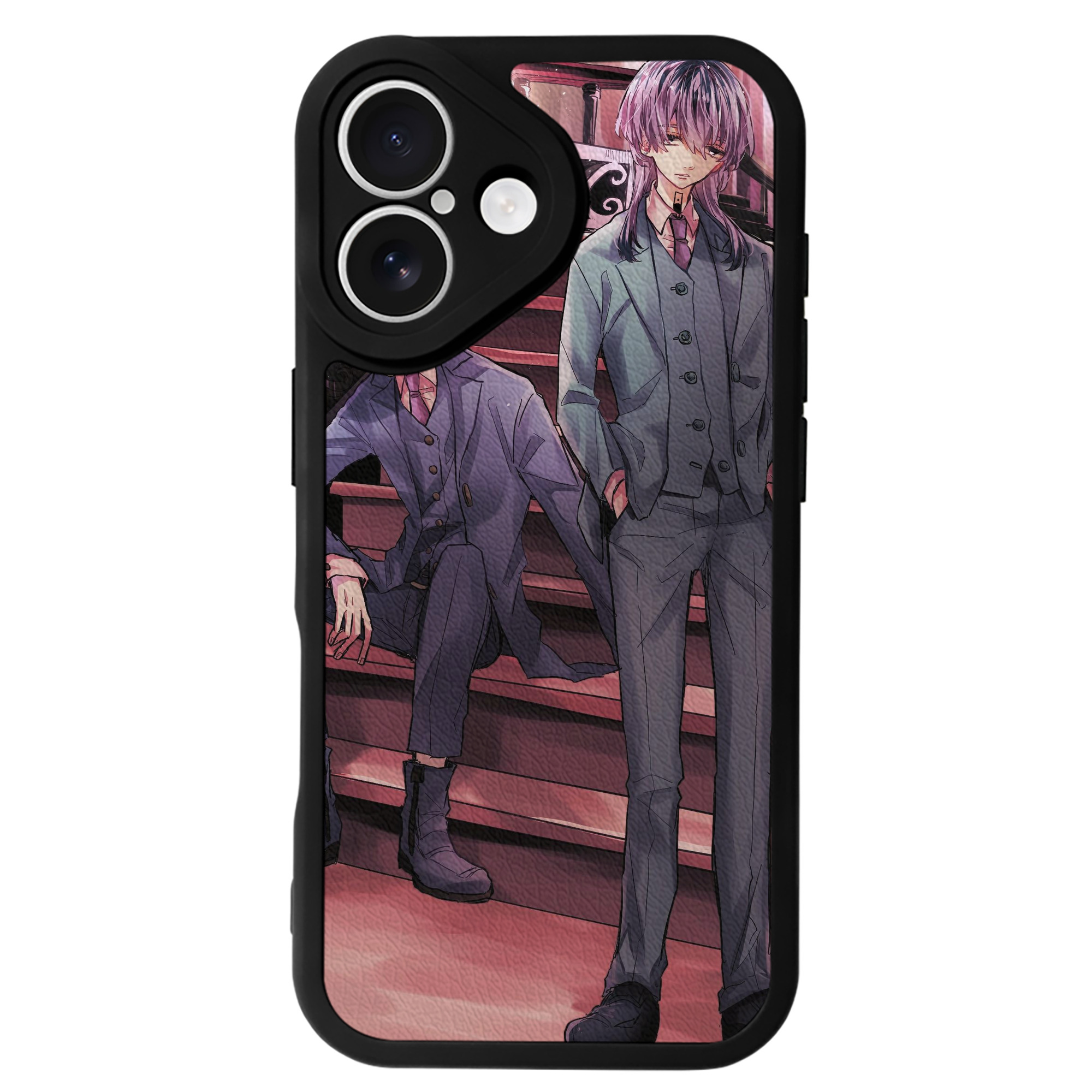 （画像用） 東京リベンジャーズ Tokyo Revengers 【iPhone 16シリーズ対応】シリコンスマホケース（レザー調） 材質：シリコン